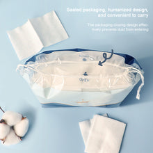 Load image into Gallery viewer, 200PCS Wet Cotton Stretchable Disposable Water Saving Cotton Pad Makeup Removal Cotton Piece Breathable Facial Mask Paper