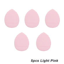 Load image into Gallery viewer, 5Pcs/box Mini Finger Puff Foundation Small Air Cushion Powder Sponge Face Concealer BB Cream Cosmetic Applicator Makeup Tools