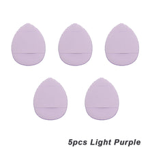 Load image into Gallery viewer, 5Pcs/box Mini Finger Puff Foundation Small Air Cushion Powder Sponge Face Concealer BB Cream Cosmetic Applicator Makeup Tools