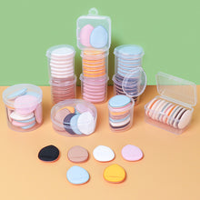 Load image into Gallery viewer, 5Pcs/box Mini Finger Puff Foundation Small Air Cushion Powder Sponge Face Concealer BB Cream Cosmetic Applicator Makeup Tools