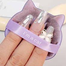 Load image into Gallery viewer, Cute Cat Makeup Puff Air Cushion Powder Puff Hydrophilic Non-latex Facial Face Body Powder Foundation Puff Sponges Wet Dry Use Makeup Tool