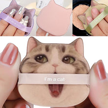 Load image into Gallery viewer, Cute Cat Makeup Puff Air Cushion Powder Puff Hydrophilic Non-latex Facial Face Body Powder Foundation Puff Sponges Wet Dry Use Makeup Tool