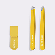 Load image into Gallery viewer, 2/4Pcs Beauty Tools Eyebrow Tweezer Set Stainless Steel Hair Removal Clip for Facial Hair Eyelash Eyebrows Tweezer Professional Beginners