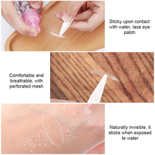 Load image into Gallery viewer, 240Pcs Double Fold Eyelid Tape Sticker Lace Nature Clear Beige Stripe Self-adhesive Natural Eye Makeup Make Up With Tool