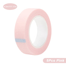 Load image into Gallery viewer, 5/10 Rolls Eyelash Tape For Lash Extension Breathable Non-woven Tape Under Eye Pads Adhesive Eye Stickers Makeup Tools Eye Patches