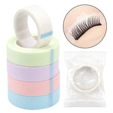 Load image into Gallery viewer, 5/10 Rolls Eyelash Tape For Lash Extension Breathable Non-woven Tape Under Eye Pads Adhesive Eye Stickers Makeup Tools Eye Patches