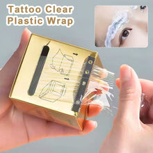 Load image into Gallery viewer, 1 Roll Tattoo Film Wrap Microbading Plastic Preservative Clear Cover 42mm*200mm Disposable Eyebrow Lips Body Tattoo Supplies