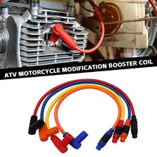 Load image into Gallery viewer, Motorcycle Ignition Spark Plug Power Cable Wires Cap Cover Cable For Yamaha Kawasaki Honda Suzuki ATV