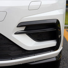 Load image into Gallery viewer, Pair Car Front Bumper Headlight Eyebrows Fog Lamp Cover Center Grille Moulding Strips Trim For Volkswagen Golf MK7.5 R-LINE 2017-2020