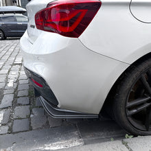 Load image into Gallery viewer, 2Pcs Car Rear Bumper Side Splitters Side Diffuser Exhaust Trim For BMW F20 1 Series 118i 120d 120i 125i M Pack 2015-2019 LCI