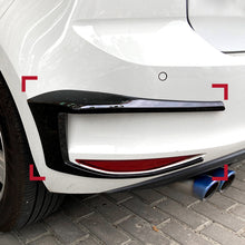 Load image into Gallery viewer, Pair Car Rear Bumper Splitter Canard Rear Tail Lamp Spoiler Brake Lamp Trim For VW Golf 7 7.5 MK7 MK7.5 GTI R GTD R400 2012-2020