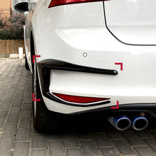 Load image into Gallery viewer, Pair Car Rear Bumper Splitter Canard Rear Tail Lamp Spoiler Brake Lamp Trim For VW Golf 7 7.5 MK7 MK7.5 GTI R GTD R400 2012-2020