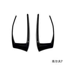 Load image into Gallery viewer, Pair Car Rear Bumper Splitter Canard Rear Tail Lamp Spoiler Brake Lamp Trim For VW Golf 7 7.5 MK7 MK7.5 GTI R GTD R400 2012-2020
