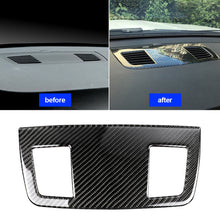 Load image into Gallery viewer, Car Interior Airvent Outlet Trim Cover Central Control Trim Panel Cover Carbon Fiber For BMW 3 Series E90 E92 2005-2012