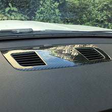 Load image into Gallery viewer, Car Interior Airvent Outlet Trim Cover Central Control Trim Panel Cover Carbon Fiber For BMW 3 Series E90 E92 2005-2012