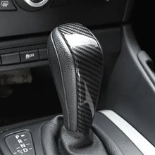 Load image into Gallery viewer, Car Gear Shift Knob Sticker Trim for BMW 3Series E87 E90 E91 E92 E93 E84 2006-2012 Carbon Fiber Decoration Cover Accessories