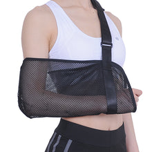 Load image into Gallery viewer, Kids Arm Sling for Fracture Breathable Forearm Support Anti-Choking Shoulder Sling Arm Brace One-Size-Fits-All Washable Reusable Sports Injury