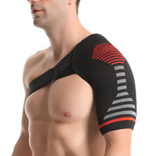 Load image into Gallery viewer, Elastic Knitted Shoulder Support Brace Shoulder Strap Sling for Gym Breathable Sports Injury Rotator Cuff Pain Relief Climbing Sports Shoulder Protector