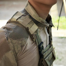 Load image into Gallery viewer, Adjustable Shoulder Pads for Backpacks Tactical Vest Shoulder Pads Anti-Slip Breathable Mesh Quick-Release Outdoor Photography Travel Backpack