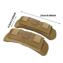 Load image into Gallery viewer, Adjustable Shoulder Pads for Backpacks Tactical Vest Shoulder Pads Anti-Slip Breathable Mesh Quick-Release Outdoor Photography Travel Backpack
