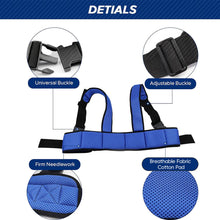 Load image into Gallery viewer, Wheelchair Safety Belt Anti-Slip Restraint Strap Adjustable Breathable Mesh for Elderly Fall Prevention Nursing Home Post-Surgery Dementia Patient