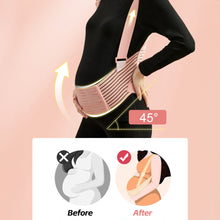 Load image into Gallery viewer, Adjustable Pregnant Women's Abdominal Belt Prenatal Abdominal Binder Belly Band Breathable Lumbar Support Belt Prenatal Care