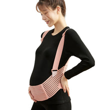 Load image into Gallery viewer, Adjustable Pregnant Women's Abdominal Belt Prenatal Abdominal Binder Belly Band Breathable Lumbar Support Belt Prenatal Care
