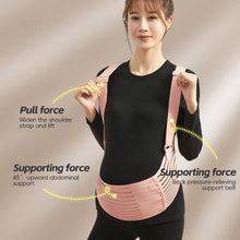 Load image into Gallery viewer, Adjustable Pregnant Women's Abdominal Belt Prenatal Abdominal Binder Belly Band Breathable Lumbar Support Belt Prenatal Care