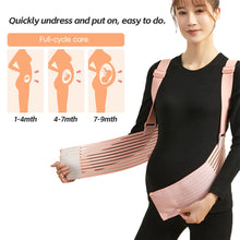 Load image into Gallery viewer, Adjustable Pregnant Women's Abdominal Belt Prenatal Abdominal Binder Belly Band Breathable Lumbar Support Belt Prenatal Care