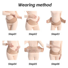 Load image into Gallery viewer, Adjustable Pregnant Women's Abdominal Belt Lumbar Support Maternity Protector Special Abdominal Care Belt for Pregnant Women