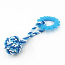 Load image into Gallery viewer, Dog Rope Toys Dental Chew Rope for Dogs Durable Puppy Teething Relief Toys Cotton Interactive Tug of War Rope Multi-Knot Bundle