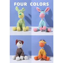 Load image into Gallery viewer, Animal Shaped Pet Toy Pet Squeak Interactive Toy Companion Bite-resistant Indoor Dog Boredom Toy Dog Grinding Tooth Health Pet Sleeping Toys