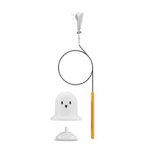 Load image into Gallery viewer, Interactive Suction Cup Cat Teaser Wand with Bell Boredom Buster Cat Hunting Teaser Stick Anti-Anxiety Cat Feather Toy Cat Supplies