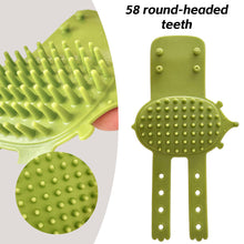 Load image into Gallery viewer, Cat Self Grooming Scratcher Table Legs Protector TPR Cat Cheek Massager Removable Cat Grooming Brush Space-Saving Cat Accessory