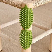 Load image into Gallery viewer, Cat Self Grooming Scratcher Table Legs Protector TPR Cat Cheek Massager Removable Cat Grooming Brush Space-Saving Cat Accessory