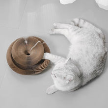 Load image into Gallery viewer, Magic Organ Cat Scratching Board Eco-Friendly Expandable Cat Scratch Pad Corrugated Paper Foldable Cat Tunnel Indoor Play Cat Supplies