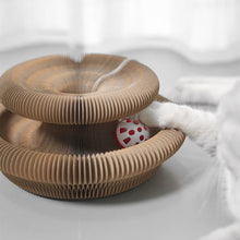 Load image into Gallery viewer, Magic Organ Cat Scratching Board Eco-Friendly Expandable Cat Scratch Pad Corrugated Paper Foldable Cat Tunnel Indoor Play Cat Supplies