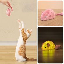 Load image into Gallery viewer, Interactive Squeaking Cat Toy Glow in Dark Simulated Mouse Squeaky Cat Exercise Hunting Nighttime Entertainment Toy Cat Supplies