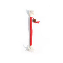 Load image into Gallery viewer, Interactive Cat Teething Rope Wand Durable Cotton Self-Entertainment Cat Chew Toy Cat Dental Toy Bite Rope Stick Cat Supplies