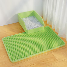 Load image into Gallery viewer, Double Layer Pet Cat Litter Mat Universal Litter Box Mat Non-Slip Easy to Clean Waterproof Cat Supplies