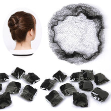 Load image into Gallery viewer, 10pcs Invisible Bun Net Simple Style Mesh Net Breathable Wig Net Hair Styling Tool Women Female Hair Accessories