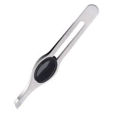 Load image into Gallery viewer, Beauty Tools Big Belly Eyebrow Clip Tweezers Stainless Steel Eyebrow Clip Eyebrow Trimming Tweezers Diagonal Flat Mouth