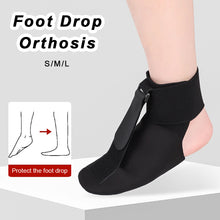 Load image into Gallery viewer, Foot Drop Ankle Brace Correction Ankle Brace Inside Outside Flip Foot Support Shoe Sock Sole Membrane Night Stretch Band