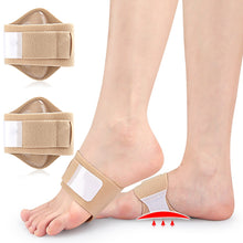 Load image into Gallery viewer, Silicone Flat Foot Correction Insole Elastic Bandage Arch Support Pad Flat Foot Massage Pad Men Women Eversion Footrest Pad