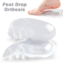 Load image into Gallery viewer, Transparent Arch Half Pad Adult Hoop Leg Inner and Outer Eight Shape Correction Arch Back Pad Flat Arch Support Insole