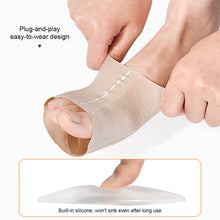 Load image into Gallery viewer, Thickened Silicone Arch Pad Flat Foot Support Insole High Arch Orthotic Insole Foot Inversion Collapse Trainer