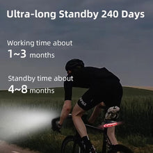 Load image into Gallery viewer, Bicycle Intelligent Sensor Brake Taillight Waterproof And Anti-Theft Remote Control Steering Warning Light Type-C Charging