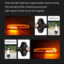 Load image into Gallery viewer, Bicycle Intelligent Sensor Brake Taillight Waterproof And Anti-Theft Remote Control Steering Warning Light Type-C Charging