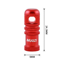 Load image into Gallery viewer, 1PC Multi-Functional Bicycle Aluminum Alloy Presta Valve Core Dust Cover Tubeless Tire Valve Core Disassembly Tool