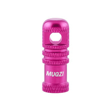 Load image into Gallery viewer, 1PC Multi-Functional Bicycle Aluminum Alloy Presta Valve Core Dust Cover Tubeless Tire Valve Core Disassembly Tool